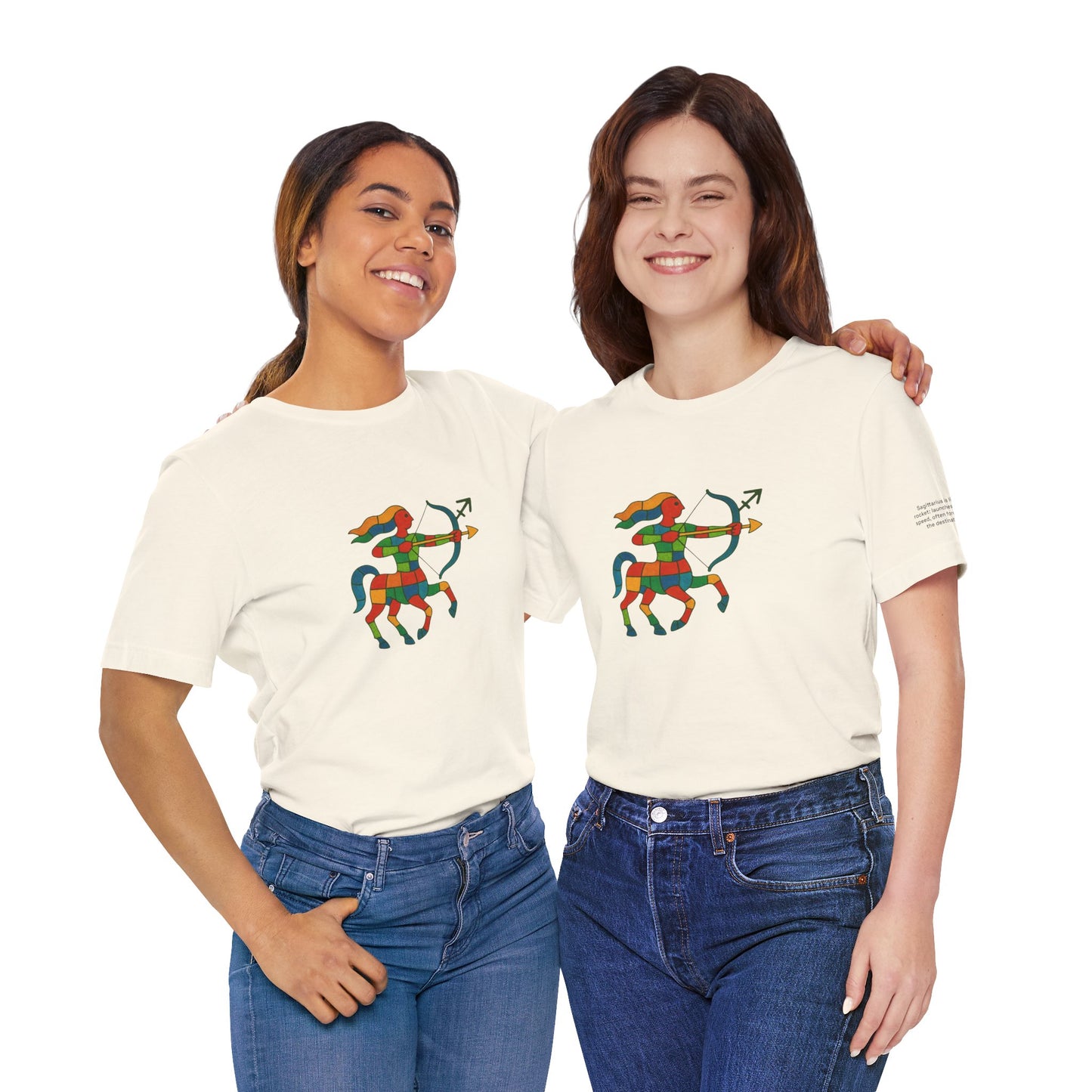 SAGITTARIUS - T-shirt, The Zodiac in Colors