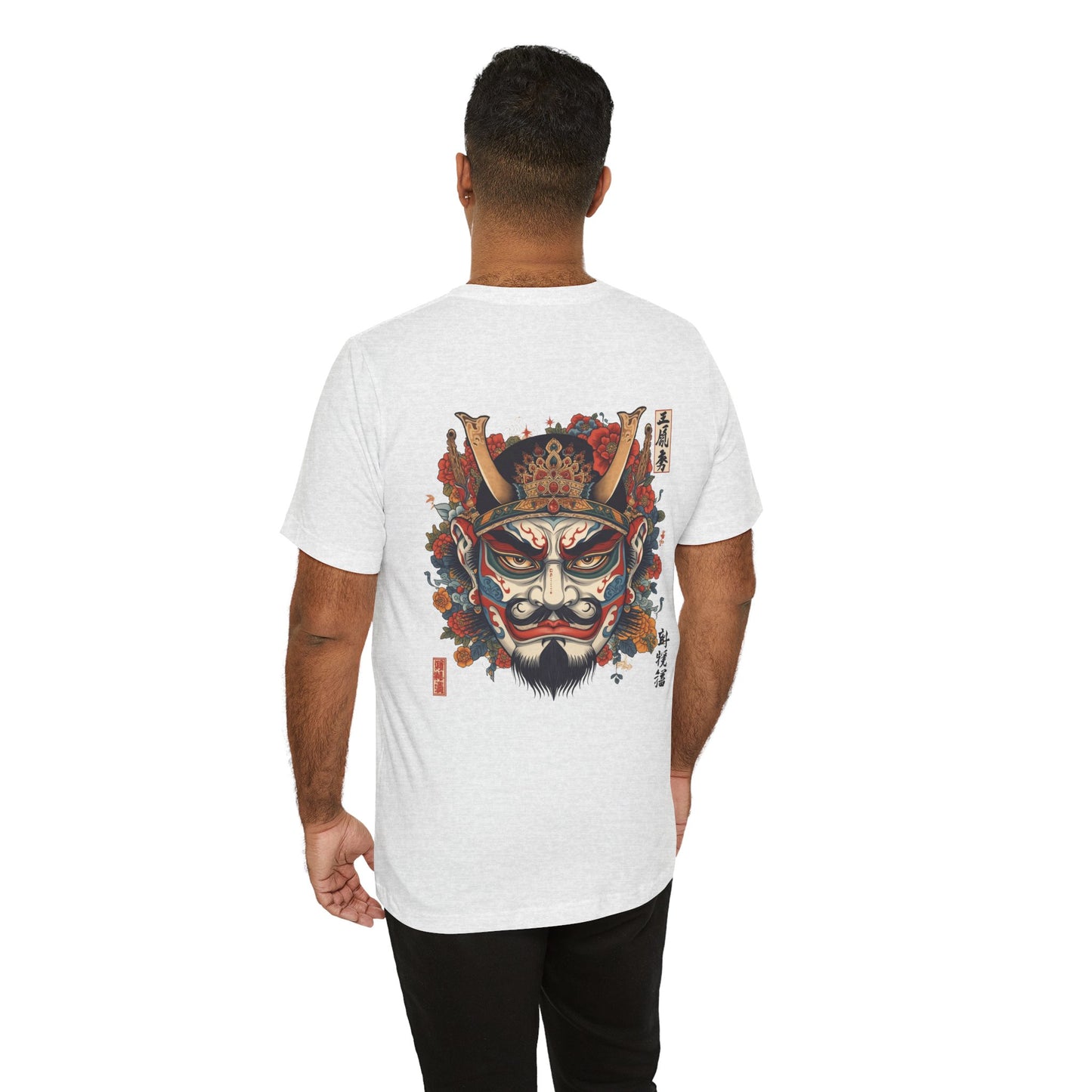 The Bold Oni Mask Streetwear T-Shirt