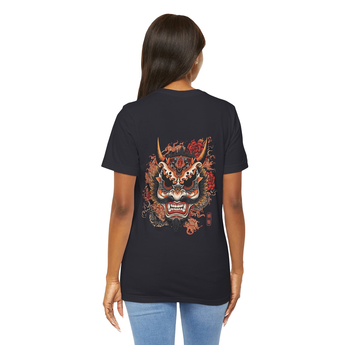 The Bold Oni Mask Streetwear T-Shirt