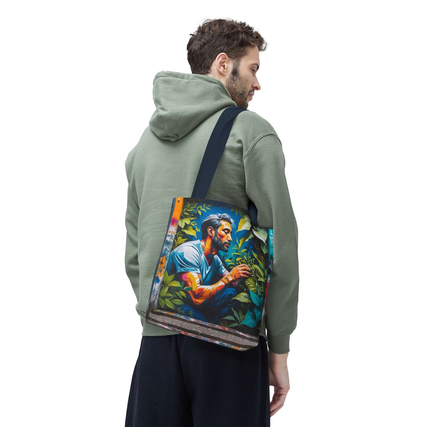 Artistic Surge - Eco-Friendly Canvas Tote Bag - LOVE FOR NATURE