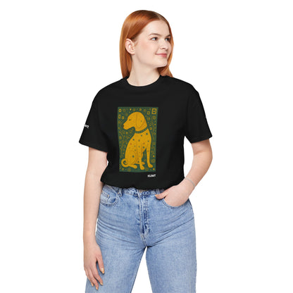 Unisex T-Shirt con cane DOGART  - KLIMT - Dipinto iconico rivisitato con i cani