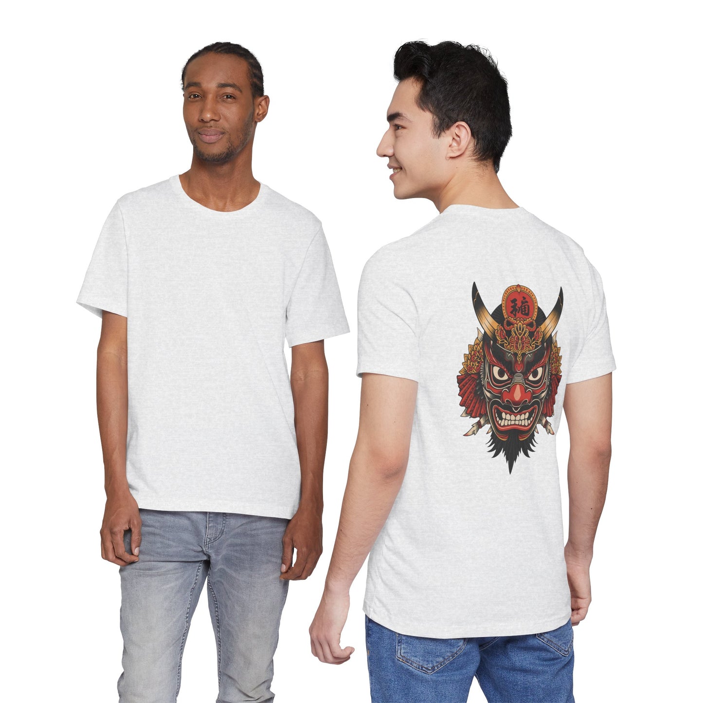 The Bold Oni Mask Streetwear T-Shirt