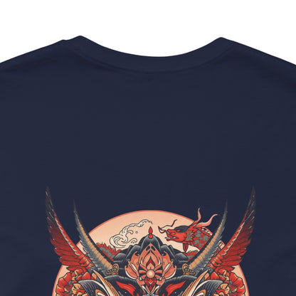 The Bold Oni Mask Streetwear T-Shirt