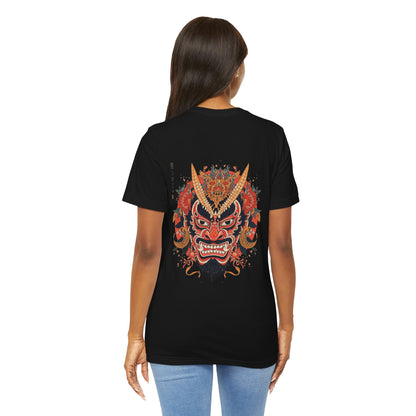 The Bold Oni Mask Streetwear T-Shirt