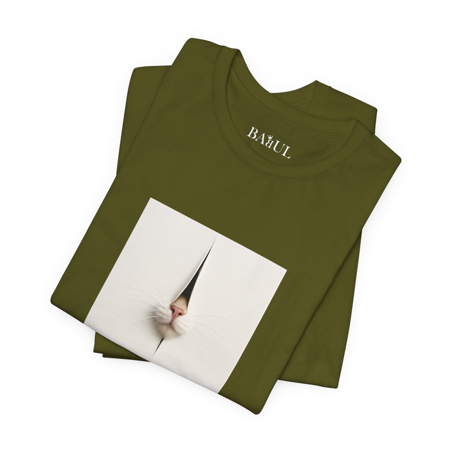 T-shirt unisex CATART - FONTANA - Un dipinto iconico rivisitato con i gatti