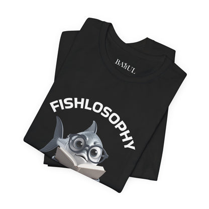 Fishlosophy Unisex Jersey Maglietta a maniche corte – Vedi la vastità anche in spazi ristretti.