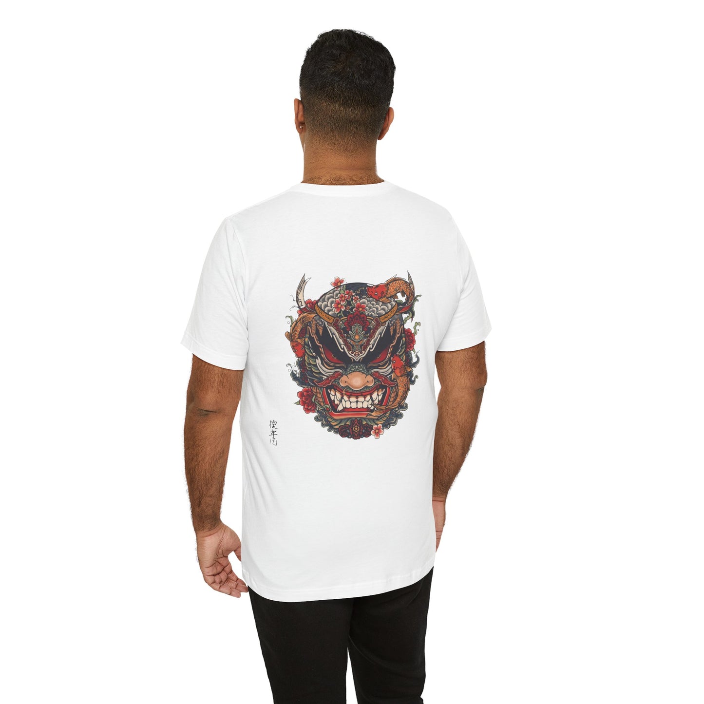 The Bold Oni Mask Streetwear T-Shirt
