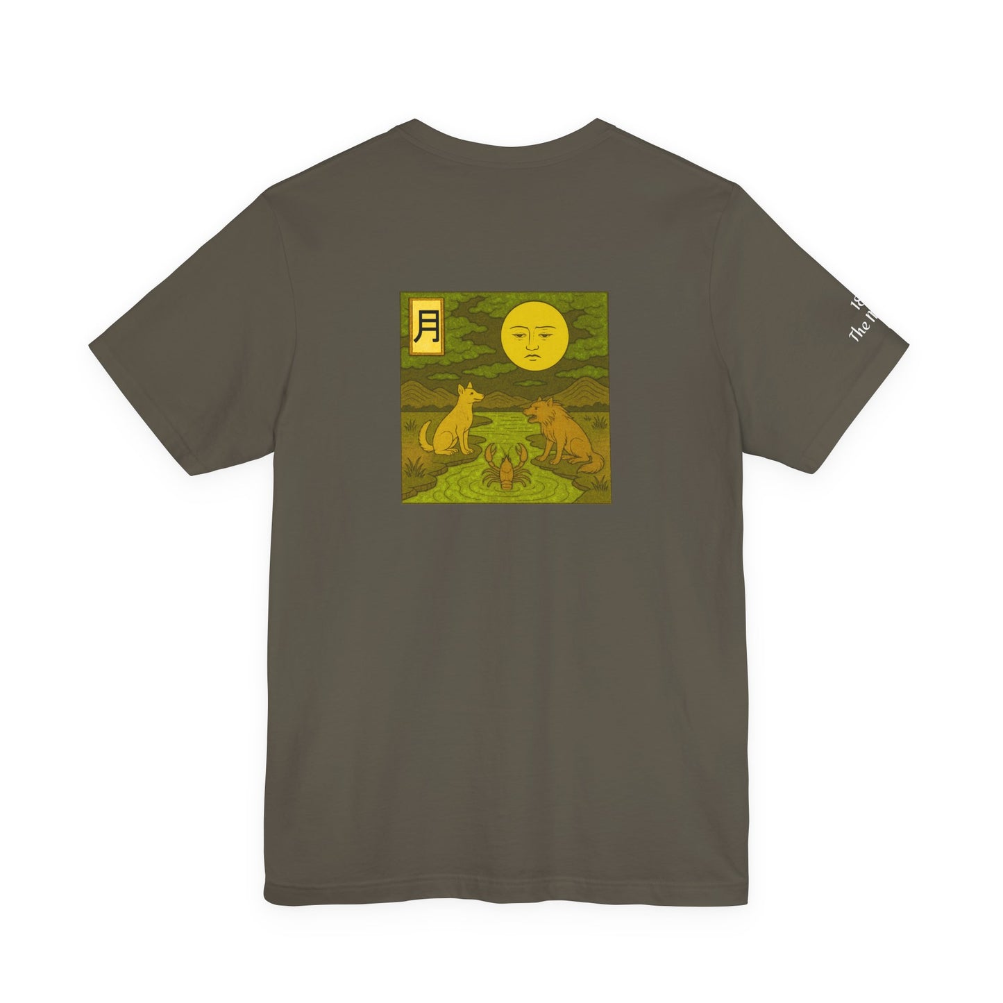 La Luna - Tarocchi in stile Ukiyo-e