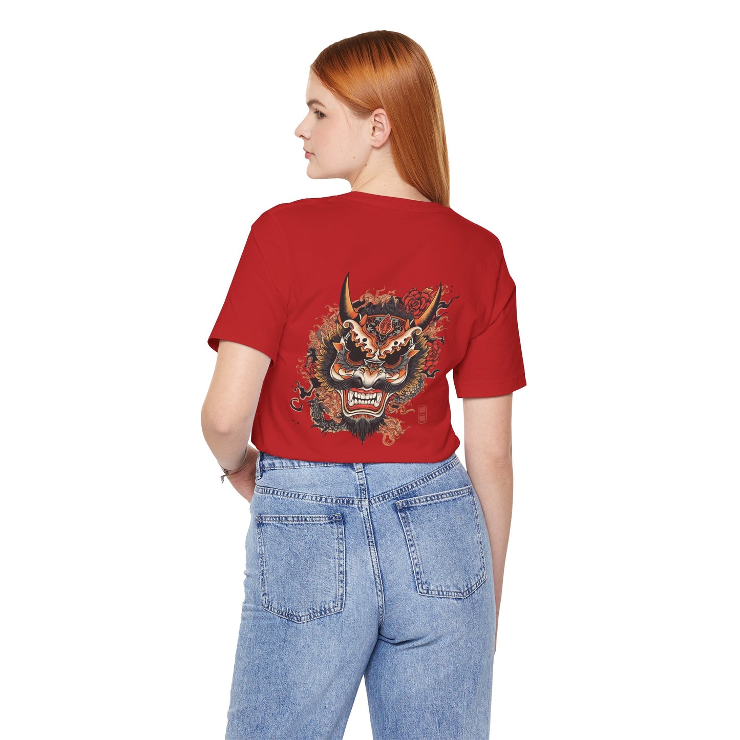 The Bold Oni Mask Streetwear T-Shirt
