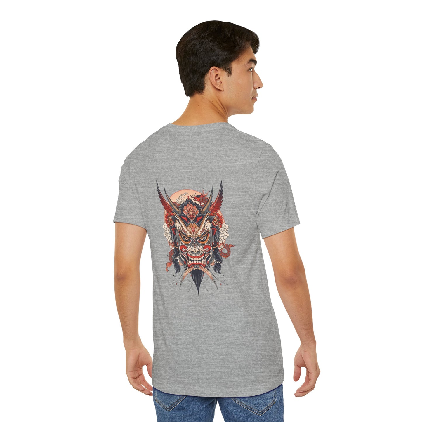 The Bold Oni Mask Streetwear T-Shirt