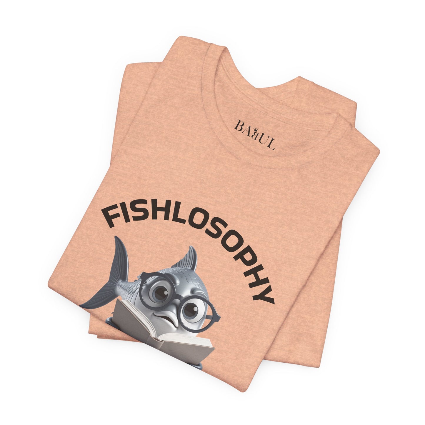 Fishlosophy Unisex Jersey Maglietta a maniche corte – Vedi la vastità anche in spazi ristretti.